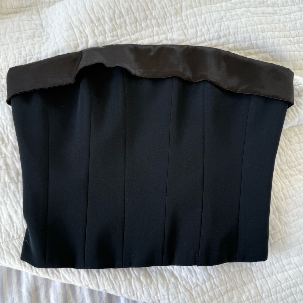 REVOLVE Black Strapless Top